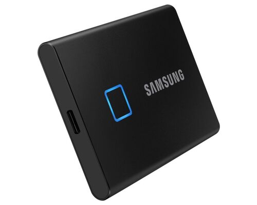 SAMSUNG PORTABLE T7 TOUCH 1TB CRNI EKSTERNI SSD MU-PC1T0K