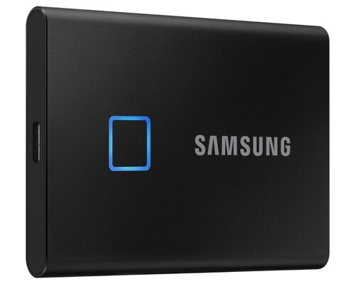 SAMSUNG PORTABLE T7 TOUCH 1TB CRNI EKSTERNI SSD MU-PC1T0K