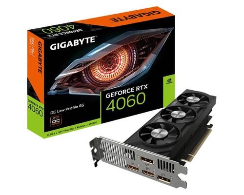 GIGABYTE NVIDIA GEFORCE RTX 4060 OC LOW PROFILE 8GB GV-N4060OC-8GL GRAFIČKA KARTA