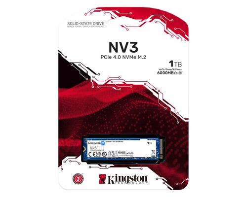 KINGSTON 1TB M.2 NVME SNV3S/1000G SERIES NV3 SSD