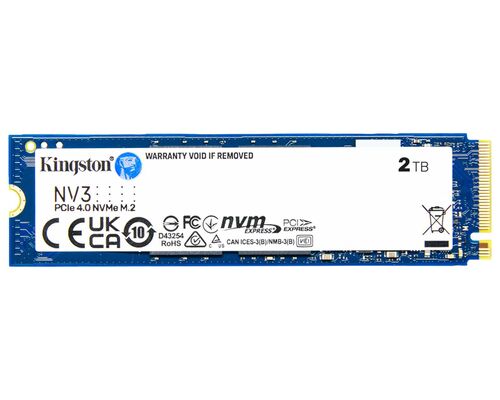 KINGSTON 2TB M.2 NVME SNV3S/2000G SERIES NV3 SSD