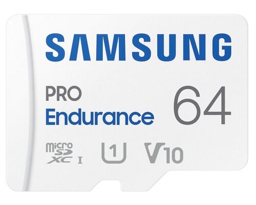 SAMSUNG MEMORIJSKA KARTICA PRO ENDURANCE MICROSDXC 64GB U3 + SD ADAPTER MB-MJ64KA