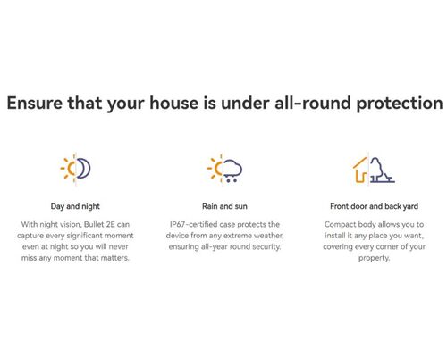 IMOU IPC-F42FP BULLET 2E 4MP WIFI SIGURNOSNA IP KAMERA