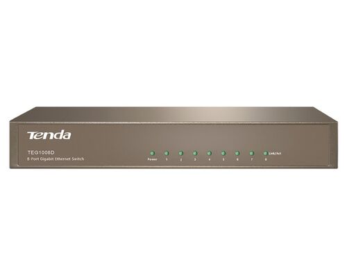 TENDA TEG1008D 8-PORT GIGABIT DESKTOP SWITCH