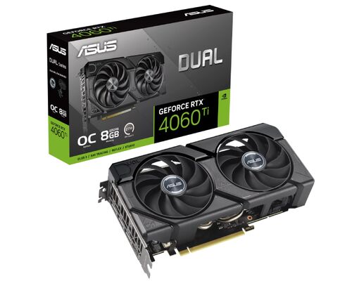 ASUS NVIDIA GEFORCE RTX 4060 TI 8GB 128BIT DUAL-RTX4060TI-O8G-EVO GRAFIČKA KARTA