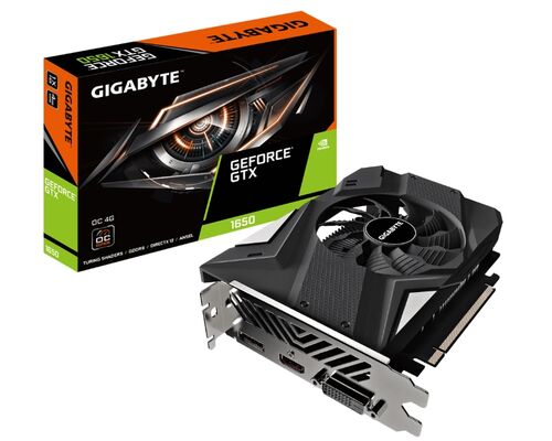 GIGABYTE NVIDIA GEFORCE GTX 1650 4GB 128BIT GV-N1656OC-4GD REV 2.0 GRAFIČKA KARTA