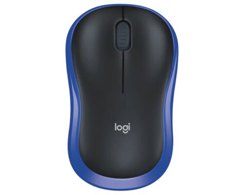 LOGITECH M185 WIRELESS PLAVI MIŠ RETAIL