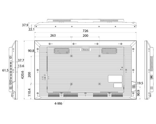 HISENSE 32 INČA 32DM66D FHD 500 NITA DIGITAL SIGNAGE DISPLAY - 24/7 OPERATION