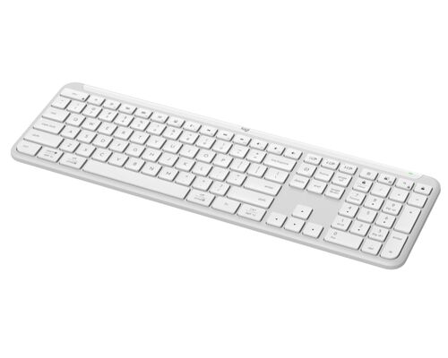 LOGITECH K950 WIRELESS WHITE US TASTATURA BELA