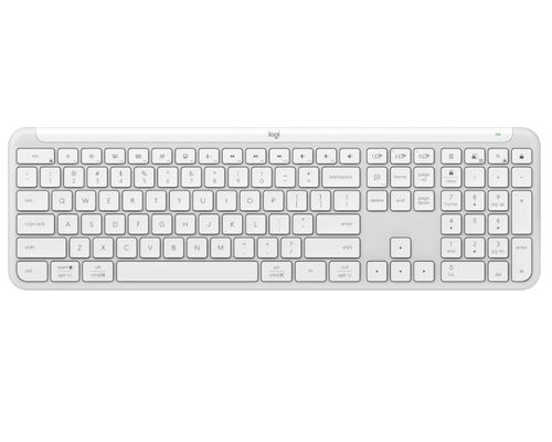 LOGITECH K950 WIRELESS WHITE US TASTATURA BELA