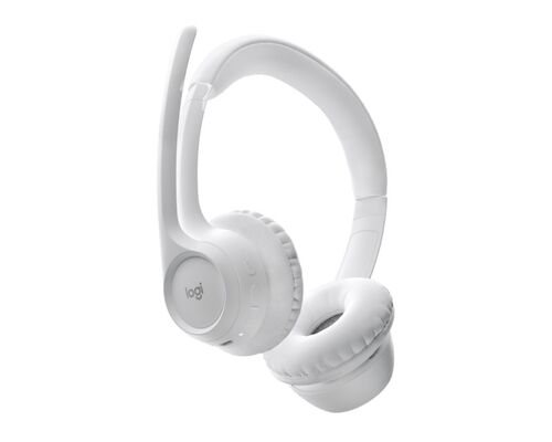 LOGITECH ZONE 300 BLUETOOTH HEADSET - WHITE SLUŠALICE SA MIKROFONOM BELE