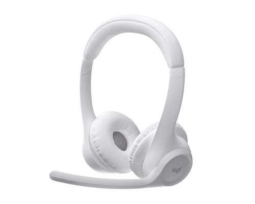 LOGITECH ZONE 300 BLUETOOTH HEADSET - WHITE SLUŠALICE SA MIKROFONOM BELE