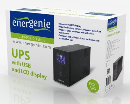 EG-UPS-032 GEMBIRD UPS SA STABILIZATOROM 850VA 510W LCD