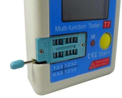 TESTER ELEKTRONSKIH KOMPONENTI LCR-T7 ZA DIODE, DUPLE DIODE, OTPORNIKE, KONDENZATORE, INDUKTORE..