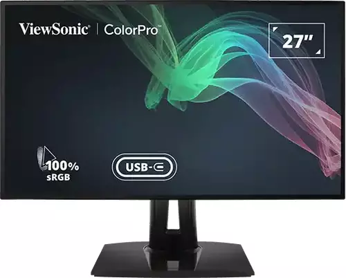 MONITOR 27 VIEWSONIC VP2768A 2560X1440/QHD/60HZ/IPS/5MS/HDMI/DP/USB