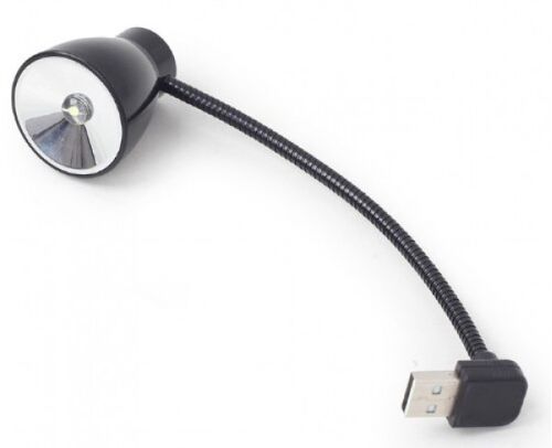 NL-02 GEMBIRD USB NOTEBOOK LED LIGHT, BLACK