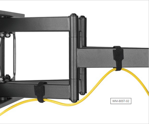 WM-80ST-02 GEMBIRD TV NOSAC OKRETANJE/TILT 37-80 VESA MAX.60X40CM, MAX 60KG, DRZAC