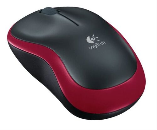 LOGITECH M185 WIRELESS MOUSE FOR NOTEBOOK RED