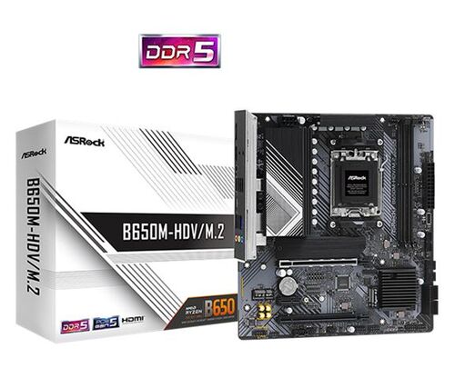 MBO AM5 ASROCK B650M-HDV/M.2