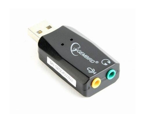 SC-USB2.0-01 GEMBIRD PREMIUM USB ZVUCNA KARTICA, VIRTUS PLUS