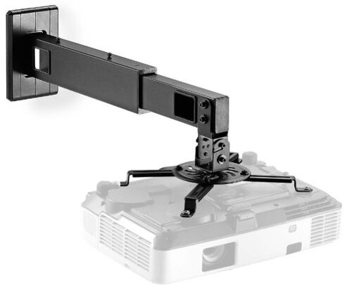 PJWM200BK UNIVERZALNI ZIDNI DRZAC PROJEKTORA, 15KG, ROTIRAJUCI + TILT 30&#176;, 464-607MM