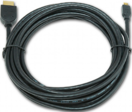 CC-HDMID-15 GEMBIRD HDMI MALE TO MICRO D-MALE BLACK KABL4.5 M