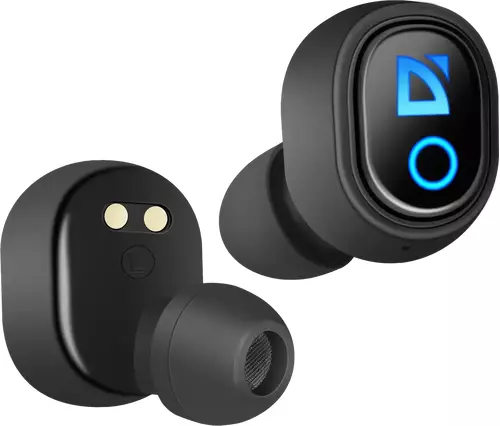 BLUETOOTH SLUŠALICE DEFENDER TWS TWINS 639, CRNE