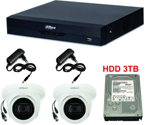 DAHUA SET-13 * 2 KAMERE FULL HD DOME+DVR+HDD+NAPAJANJE 3TB TEHNICKI PREGLED