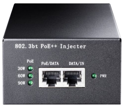 CUDY POE400 90W GIGABIT POE/POE+/POE++ EXTENDER, 802.3AF/802.3AT/802,3BT STANDARD, DATA POWER 100M