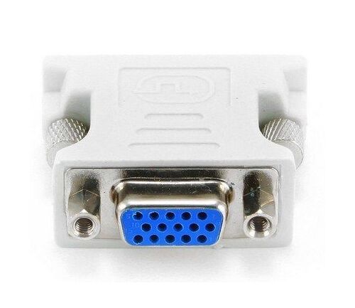 A-DVI-VGA GEMBIRD ADAPTER DVI-I 24+5-PIN MALE TO VGA 15-PIN HD (3 ROWS) FEMALE DVI-I