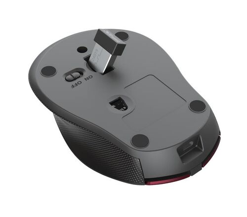 TRUST ZAYA WIRELESS MOUSE RECH  RED (24019)