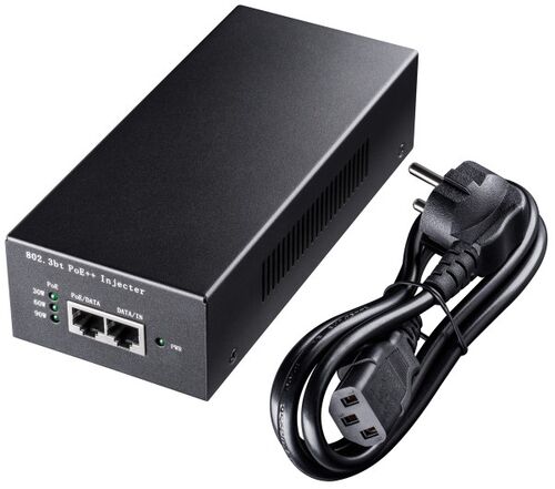 CUDY POE400 90W GIGABIT POE/POE+/POE++ EXTENDER, 802.3AF/802.3AT/802,3BT STANDARD, DATA POWER 100M