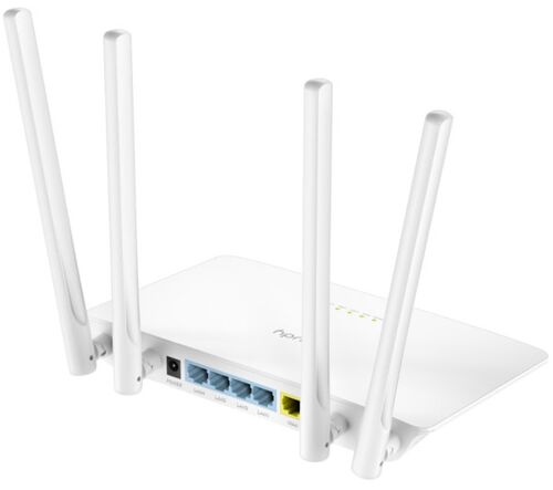 CUDY WR1200 AC1200 DUAL BAND 2.4+5GHZ WI-FI RUTER 1W/4LAN 10/100MBPS, 4X5DBI GUEST/WPS/DDNS (1859)