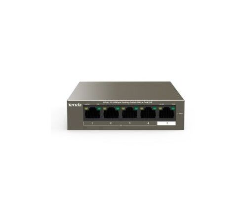 X-TENDA TEF1105P-4-63 * LAN 5-PORT 10/100 POE SWITCH RJ45 PORTS (2660) FO