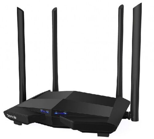 TENDA AC10 V4.0 * AC1200 WIRELESS DUAL BAND RUTER 2.4+5GHZ, 1W/3L, GBIT 1GHZ CPU 128MB, 4X6DBI(2999)