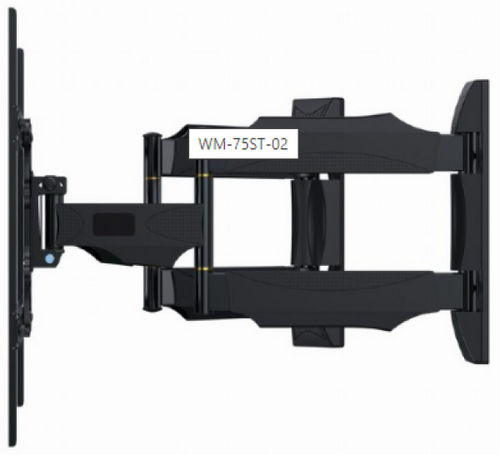 WM-75ST-02 GEMBIRD ROTATE/TILT VESA MAX. 60X40CM 32-75 MAX.45KG (UGAONI)