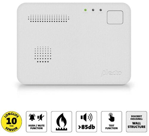 COA1910 ALARM ZA UGLJEN MONOKSID SA 10 GODINA RADA (CARBON MONOXIDE ALARM)