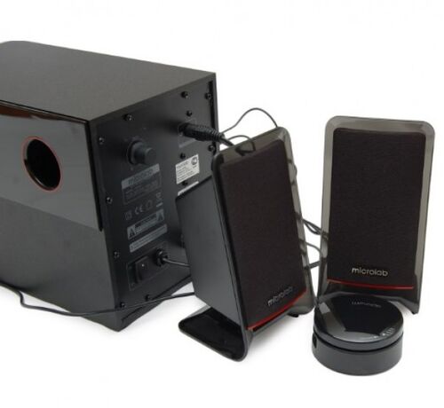 MICROLAB M200BT AKTIVNI DRVENI ZVUCNICI 2.1 40W RMS(16W, 2X12W) BLUETOOTH DALJINSKI , 3.5MM