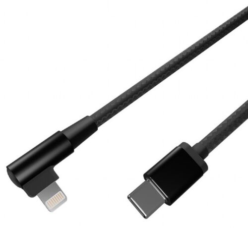 CC-USB2-CMLML-0.2M GEMBIRD KABL USB-C NA 8PIN POD UGLOM 0,2M BLACK