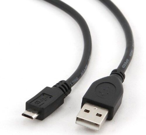 CCP-MUSB2-AMBM-1M GEMBIRD USB 2.0 A-PLUG TO MICRO USB B-PLUG DATA CABLE 1M BLACK