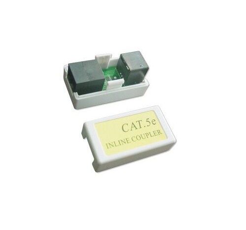 NCA-LC5E-001 GEMBIRD CAT.5E LAN COUPLER WHITE SPOJNICA ZA KABL RJ-45 (ALT. TA-350)