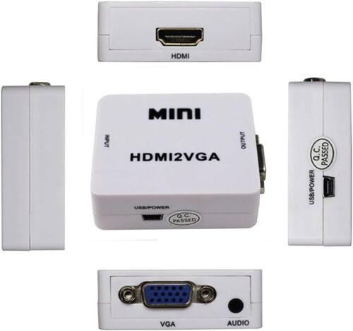 KONVERTER MINI HDMI NA VGA HDMI2VGA