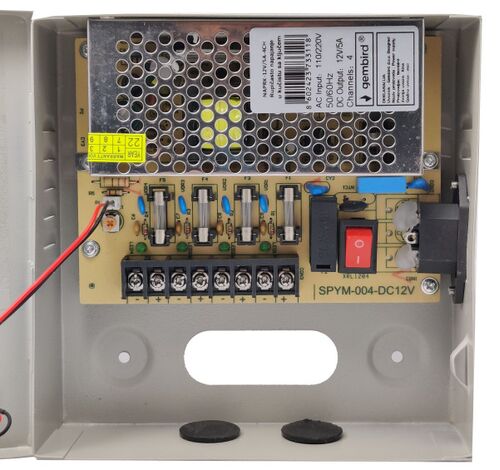 NAPRK-12V/5A-4CH ** GEMBIRD NAPAJANJE SA KLJUCEM, 1.5A/CH (1576)