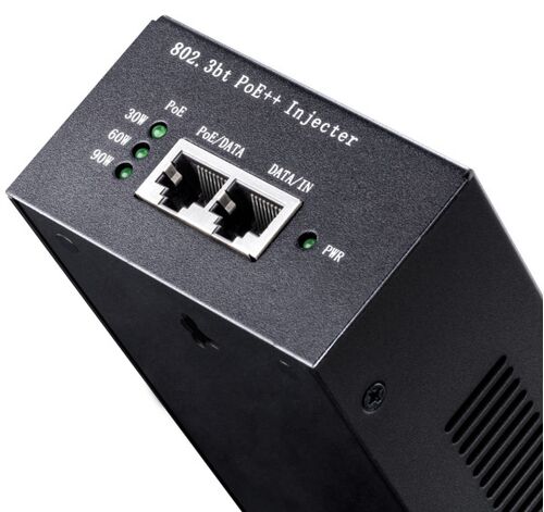 CUDY POE400 90W GIGABIT POE/POE+/POE++ EXTENDER, 802.3AF/802.3AT/802,3BT STANDARD, DATA POWER 100M