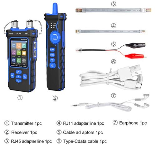 TESTER KABLOVSKI LAN NOYAFA POE NF-8508 TESTEROPTIKE I LAN CAT5/CAT6