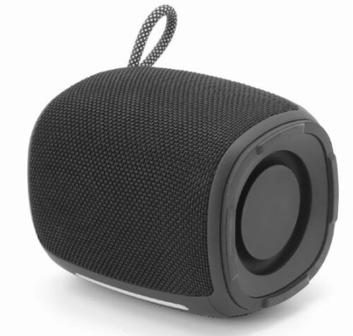 SPK-BT-LED-03-BK GEMBIRD PORTABLE RGB LED BLUETOOTH SPEAKER 5W, BT, FM, TF, USB, HANDSFREE, BLACK