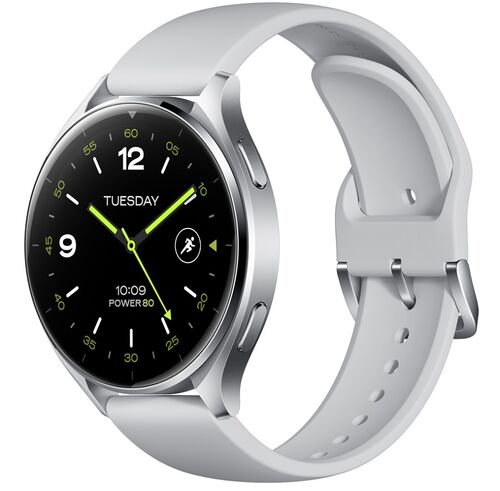 XIAOMI WATCH 2 SILVER CASE WITH GRAY TPU STRAP