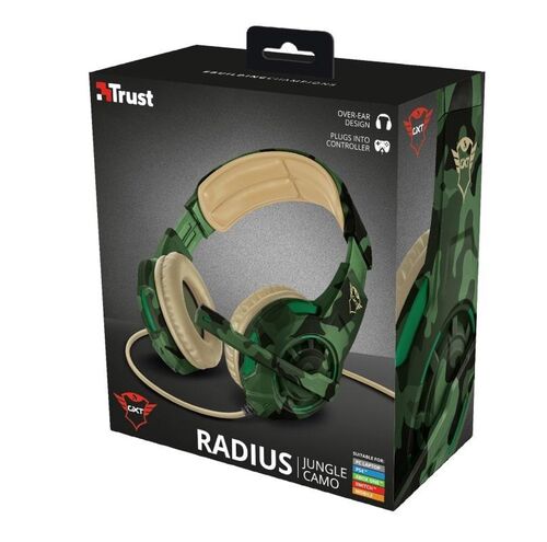 TRUST GXT 310C RADIUS GAMING HEADSET - JUNGLE CAMO (22207)