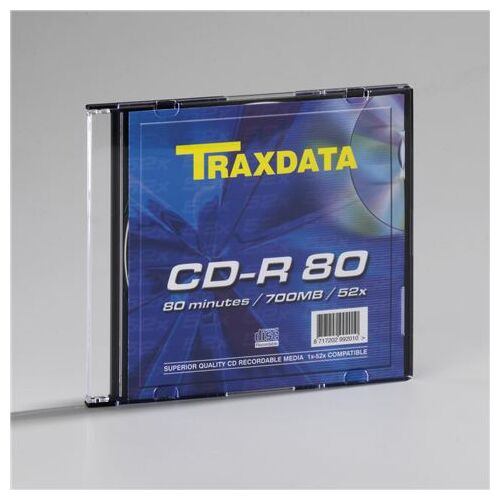 MED CD disk TRX CD-R 52x SLIM BOX 1