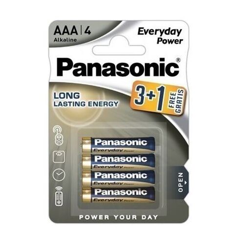 PANASONIC baterije LR03EPS/4BP -AAA 4kom 3+1F Alkaline Everyday P